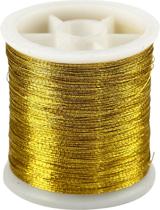Creativ company cc nylon naaigaren 100 m goud