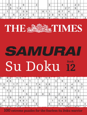 The times samurai su doku 12: 100 extreme puzzles for the fearless su doku warrior ( su doku
