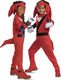 Disguise sonic movie 2, knuckles fancy aankleden, maat xs (3t-4t jaar), jongens