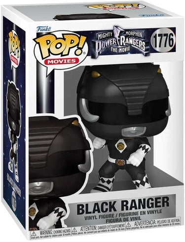 Funko pop movies: mighty morphin power rangers - black ranger - pop #1776
