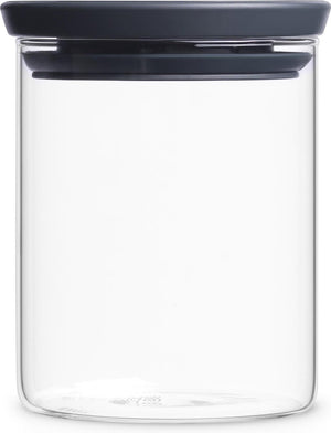 Brabantia voorraadpot - stapelbaar - 0,6 l - glas