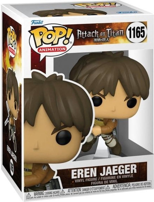 Funko pop animation: attack on titan - eren jaeger