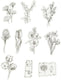 Creativ company http: www.cchobby.nl masking-tape-stickers-zwart-wit-bloemen-afm-30-50-mm-30-stuk-1-doos