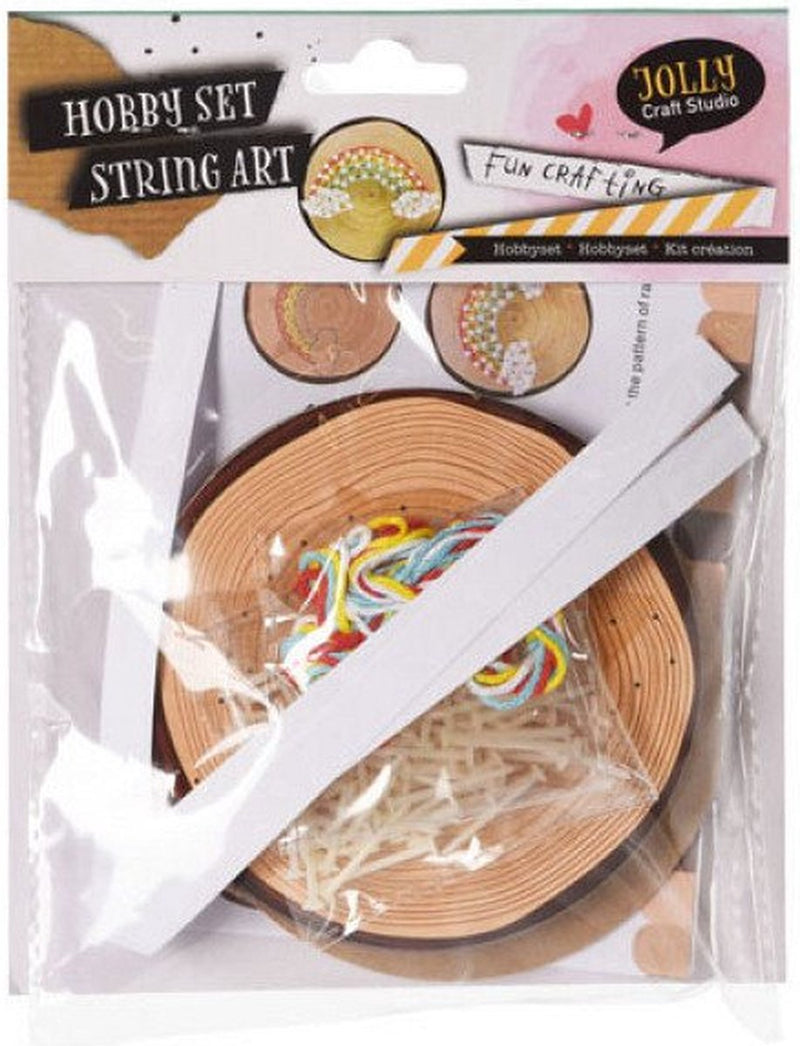 ギャラリービューアに画像をロードする, Koopman string art hobbyset creatieve knutselset voor kinderen.
