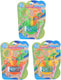 Eddy toys bellenblaas set 7-delig - bubble wand with solution voor kinderen - bellenblaas met vloeistof inclusief stok en schaal - bellenblaas staaf in diverse vormen