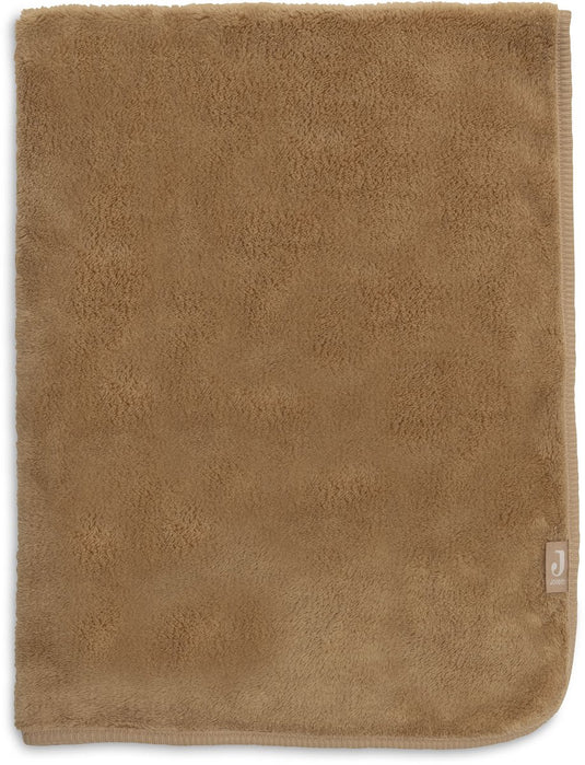 Jollein baby deken ledikant 100x150cm basic sherpa jersey hazel