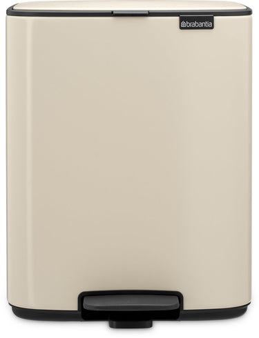 Brabantia bo pedaalemmer - 12 liter - soft beige