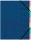 Exacompta sorteermap 7-delig blauw