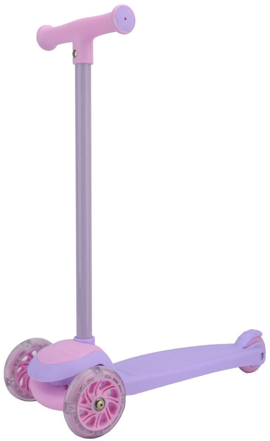 Alert kinderstep - speelgoed - step - driewieler - roze paars