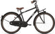 Bikefun kinderfiets load 20 inch met remnaaf - mat zwart