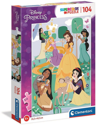 Clementoni puzzel disney princess, 104st.