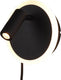 Trio jordan - wandlamp - zwart mat - incl. 1x smd 5 w - snoerschakelaar - licht apart schakelbaar - wandmontage - flex - connect - niet dimbaar