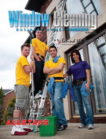 Window cleaning business owner magazine