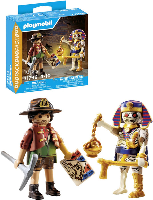 Playmobil duopacks schattenjager en mummie 71796