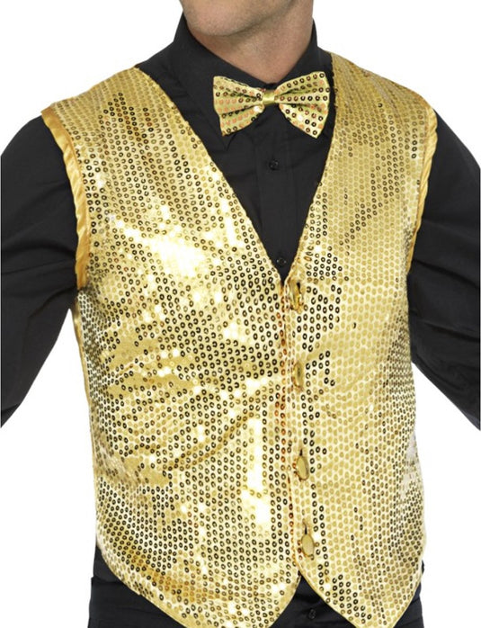 Smiffys sequin waistcoat