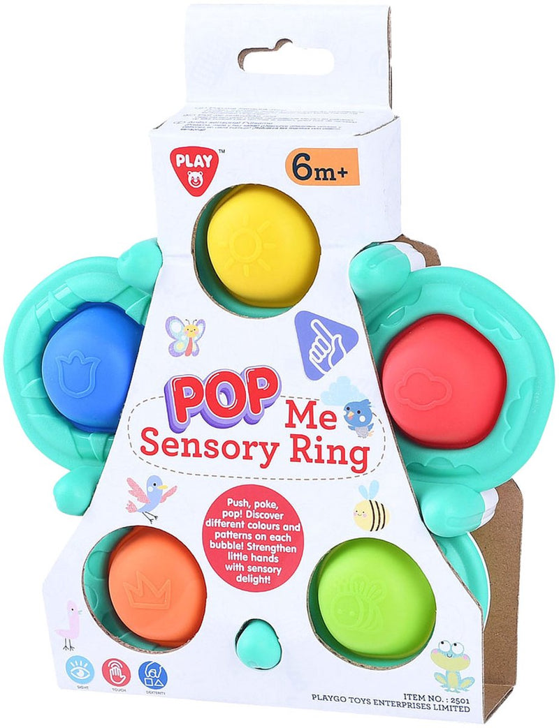 Afbeelding laden in galerijviewer, Playgo baby sensorische ring met ballen - 6dlg.
