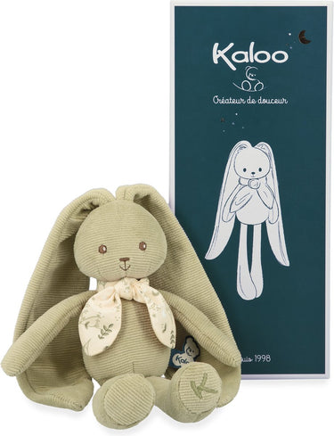 Kaloo lapinoo - knuffel konijn - groen kleur - 25 cm.