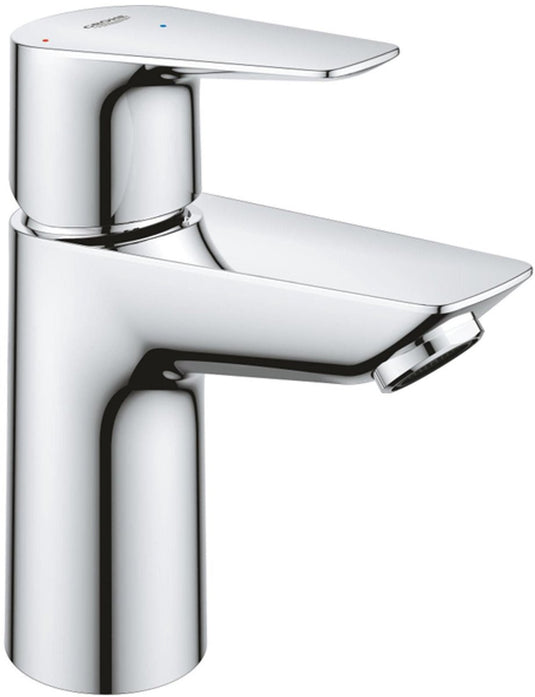 Grohe start edge wastafelkraan - waterbesparend - energiebesparend - push open waste - chroom
