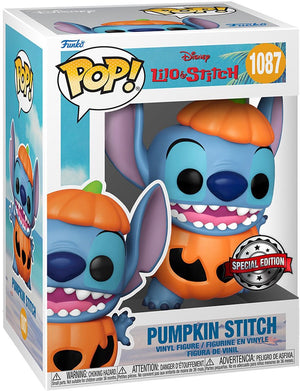 Funko lilo stitch pumpkin stitch vinylfiguur 1087 unisex pop! - neutraal - standard