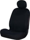 Car plus stoelhoes unicorn universeel polyester zwart