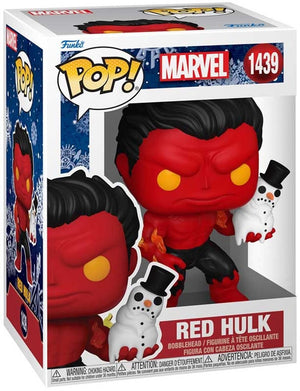 Funko pop! marvel: holiday - red hulk #1439