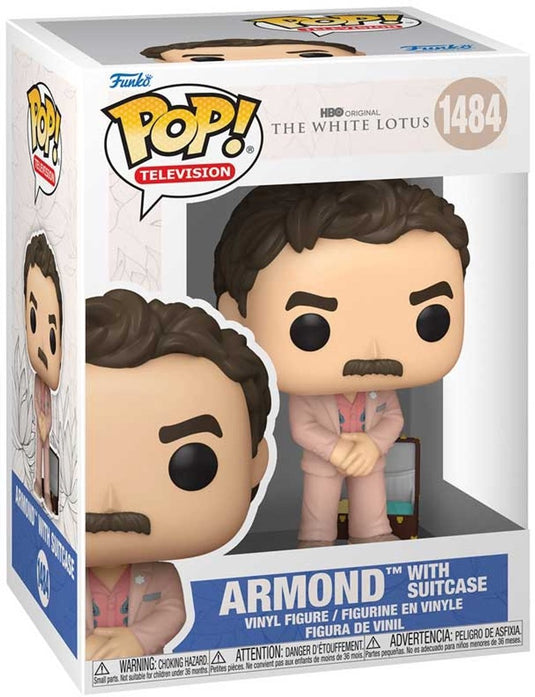 Funko pop! television: the white lotus - armond with suitcase