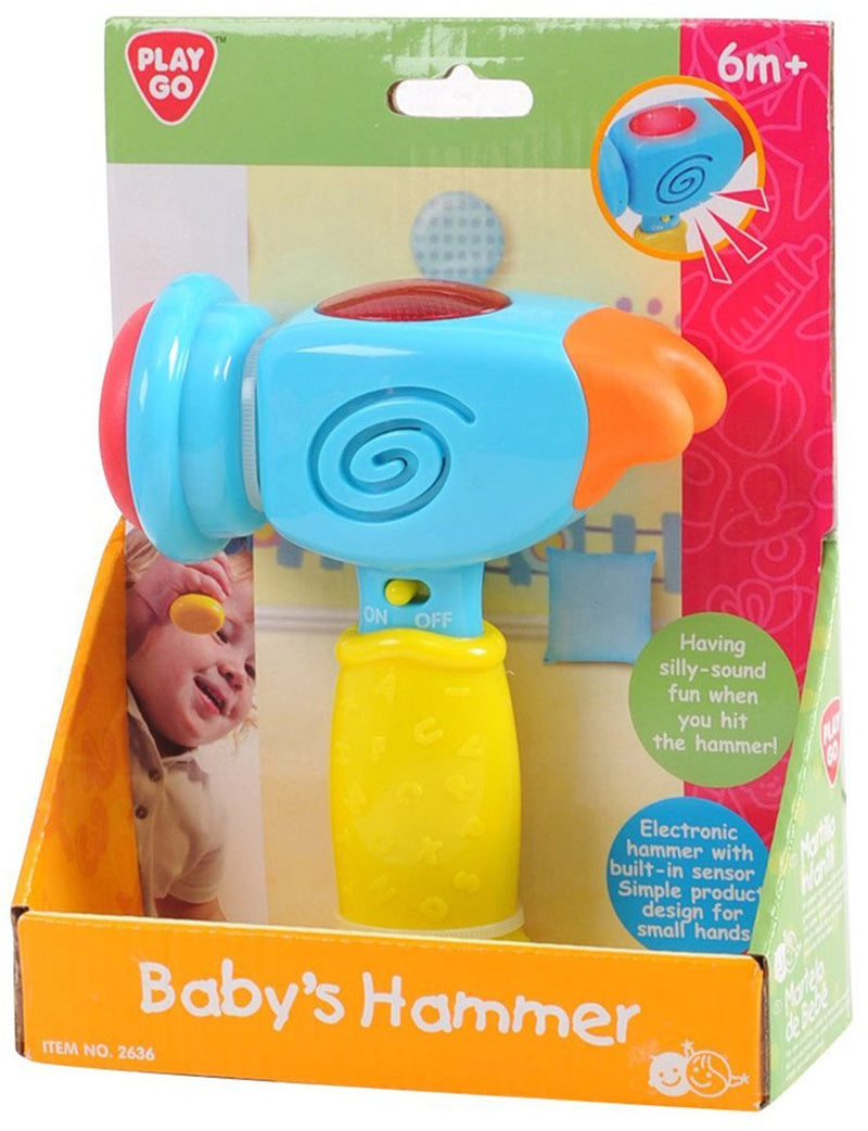 ギャラリービューアに画像をロードする, Playgo baby speelgoed hamer met licht en geluid - motoriek.
