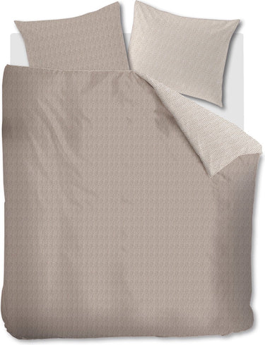 Riviera maison twisted dekbedovertrek - tweepersoons - 200x200 220 - zand