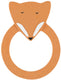 Trixie natuurlijk rubber ronde bijtring - mr. fox