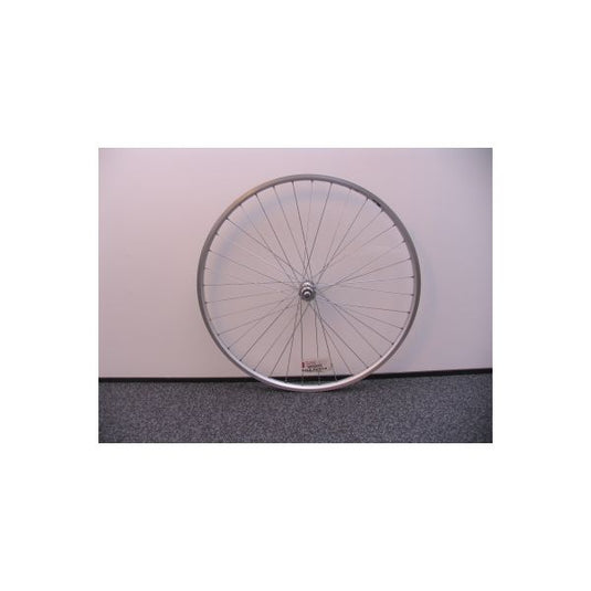 Voorwiel 28 x 1 1 4 - ryde zac19 velg - aluminium naaf - zilver
