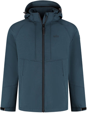 Kjelvik outdoorjas rik blauw