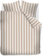 Vtwonen fun stripe dekbedovertrek - lits-jumeaux xl - 260 x 220 cm - naturel