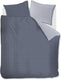 Riviera maison twisted dekbedovertrek - lits-jumeaux xl - 260x200 220 - blauw
