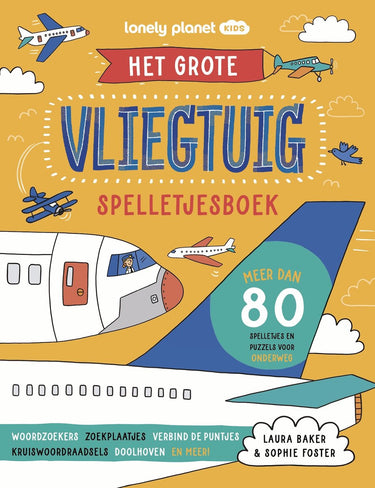 Het grote vliegtuig spelletjesboek