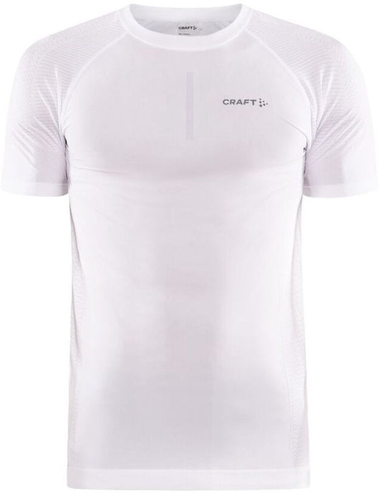 Craft adv cool intensity ss tee m heren thermoshirt - wit