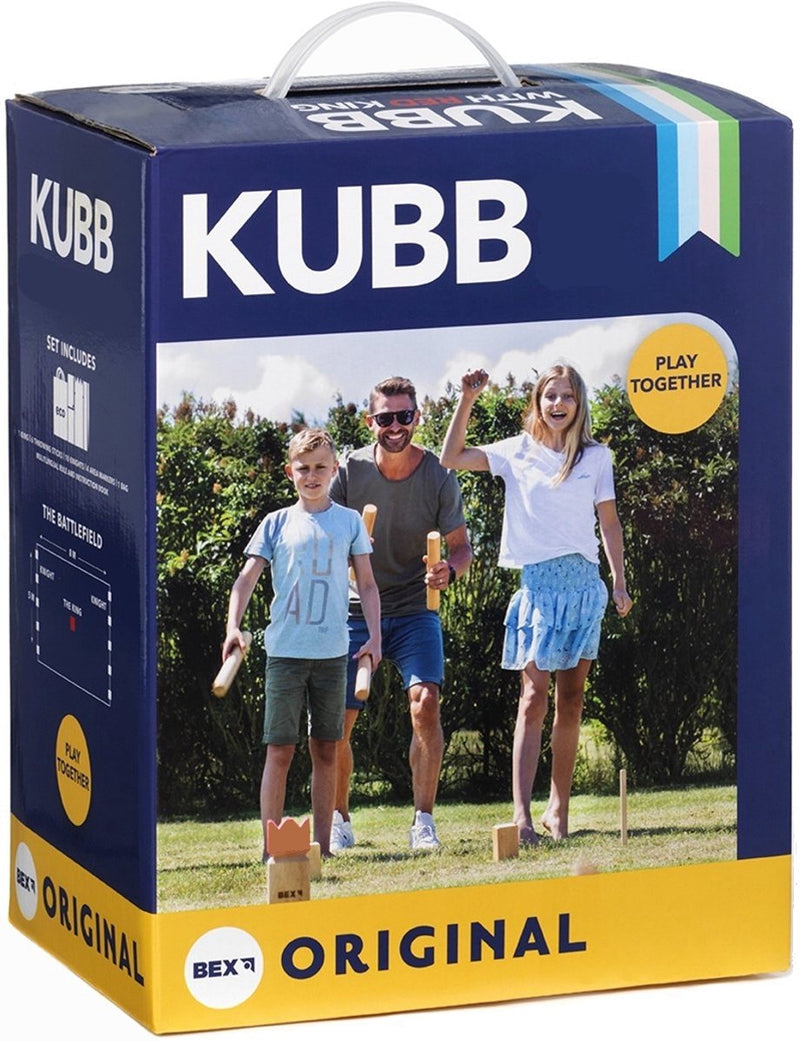 Afbeelding laden in galerijviewer, Bex kubb original rubberhout
