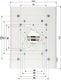 Dahua - pfa150-v2 serie - cameramontagebeugel - voor pijp - metalen wit