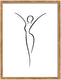 Walther silhouette - houten lijst - fotoformaat 30x40 cm - natuur