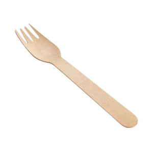 Vork hout 16 cm (250 stuks)