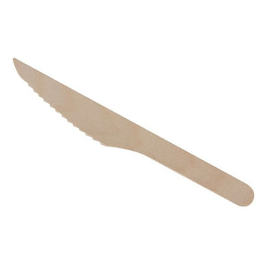 Mes hout 16.5 cm (250 stuks)