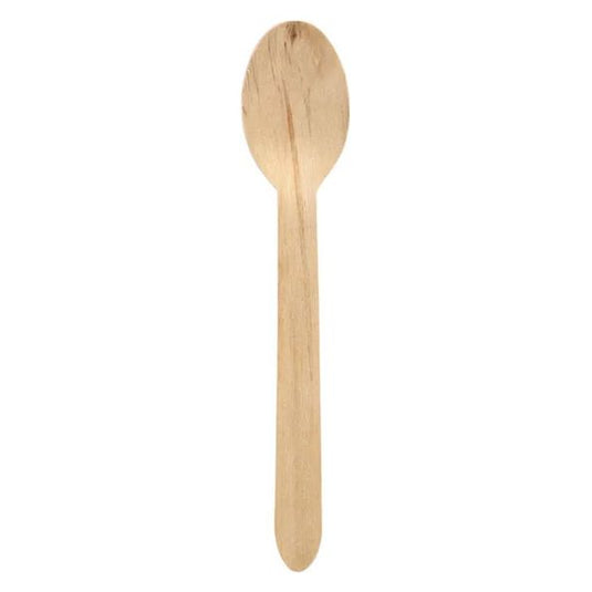 Lepel hout 16 cm (250 stuks)