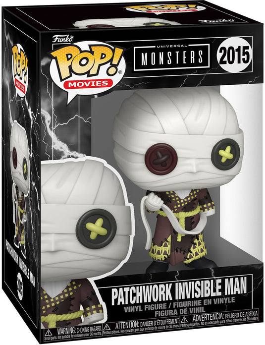 Funko pop! movies: universal monsters - patchwork inivisble man
