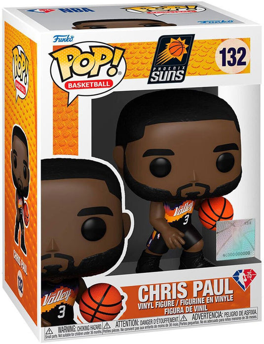 Funko pop basketball nba phoenix suns chris paul figure city edition 2021