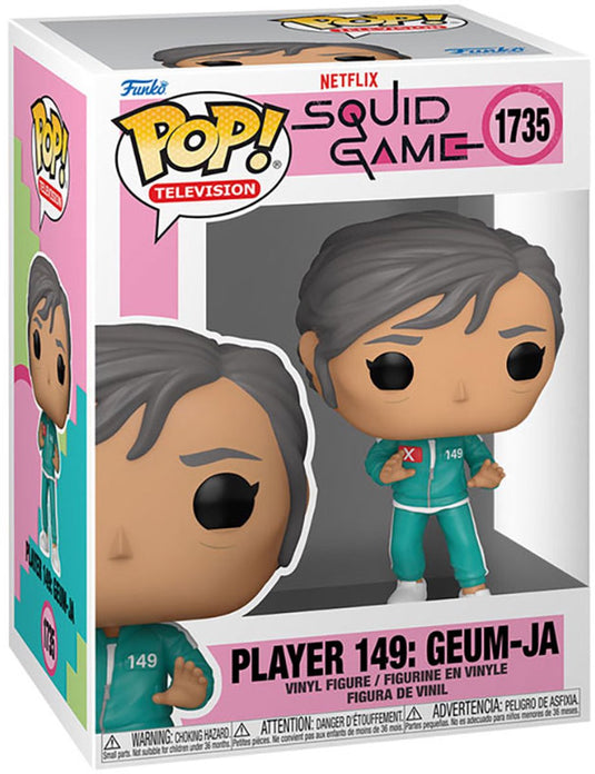 Funko squid game player 149: geum-ja vinylfiguur 1735 unisex pop! - neutraal - standard