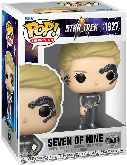 Funko pop! television: star trek - seven of nine (metallic)