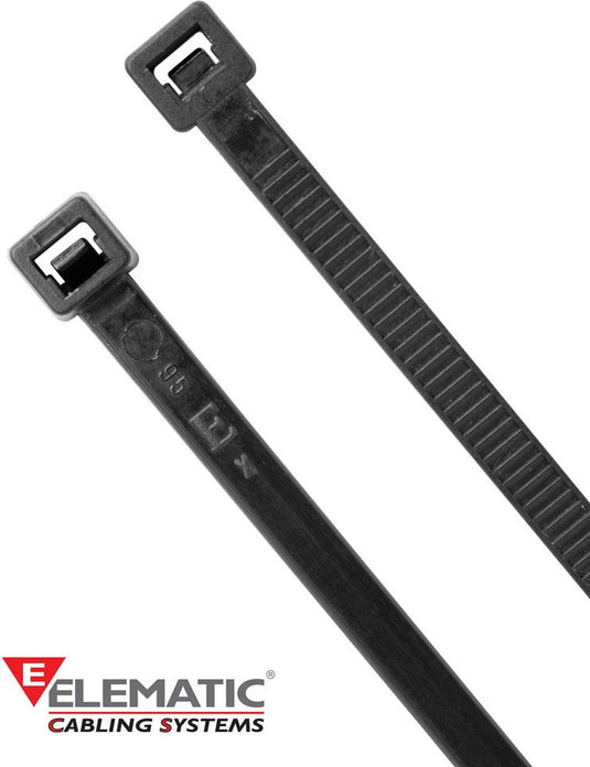 Elematic kabelbundelband zwart 540 x 7,5mm (zak a 100st.)