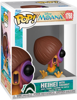Funko vaiana hei hei with coconut vinylfiguur 1768 unisex pop! - neutraal - standard