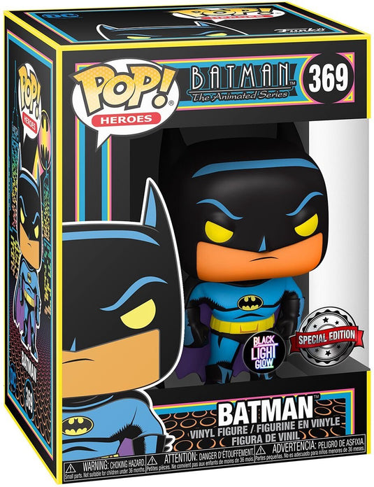 Funko pop heroes: dc batman (black light) - pop