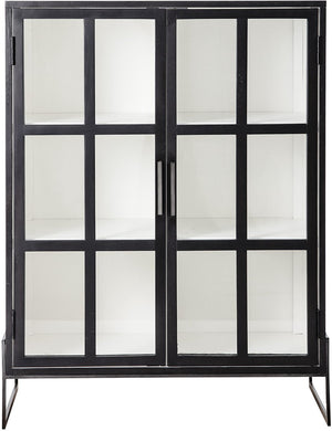 Bloomingville - opaal kast - zwart - eiken
