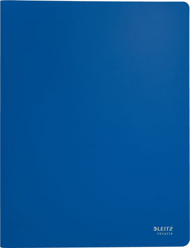 Leitz recycle showalbum a4 - 40 hoezen - 90% pre- en post-consumer gerecycled plastic - blauw